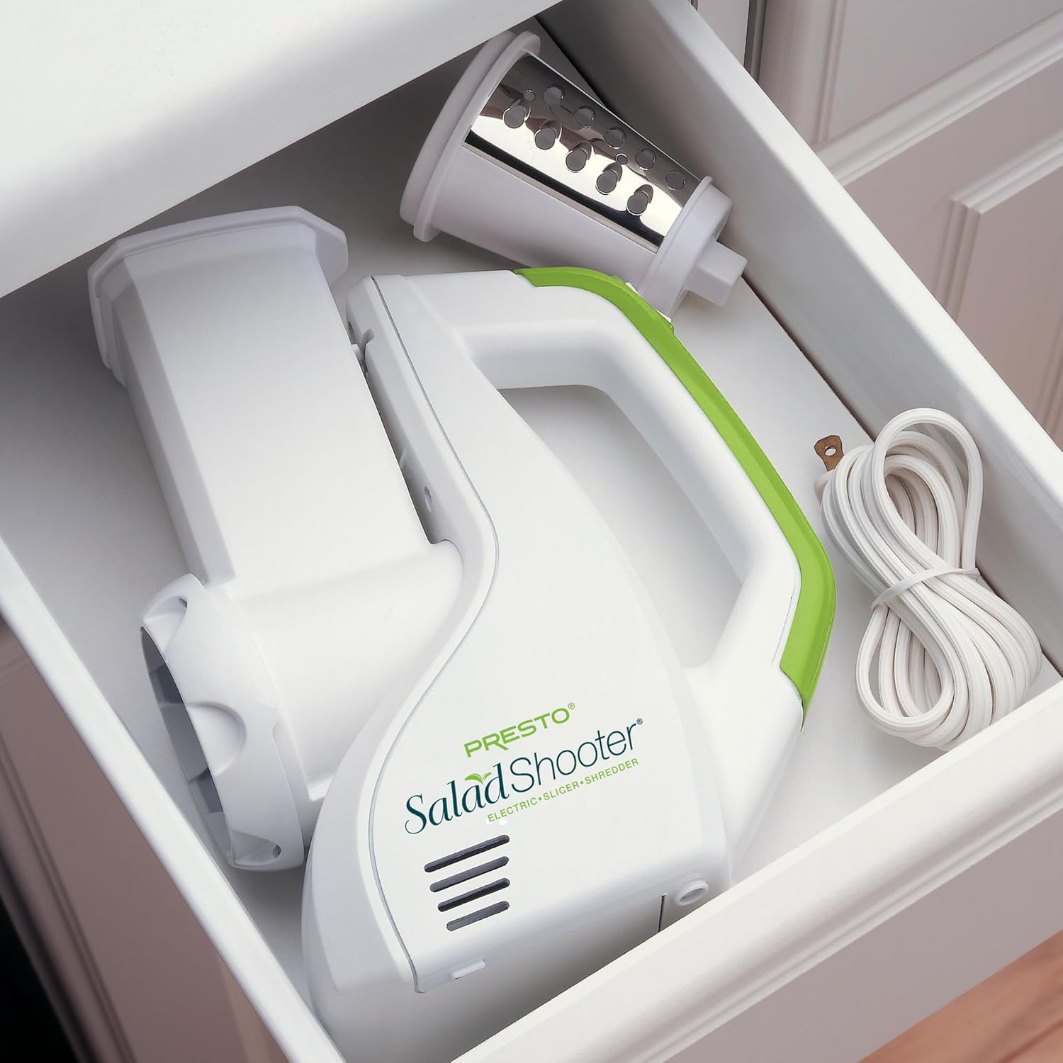 White Electric Slicer Shredder M48502