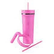 32oz Insulated Straw Tumbler with Handles, 2-pack U780913