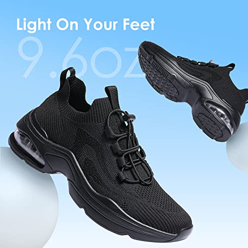 Slip-on Air Cushion Slip Resistant Walking Sneakers P9578
