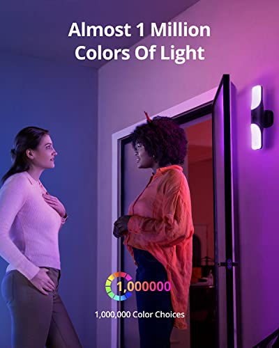 2K Security Camera with 1200-Lumen Light, Color Night Vision, Motion Activated Light, Floodlight Camera Z770351