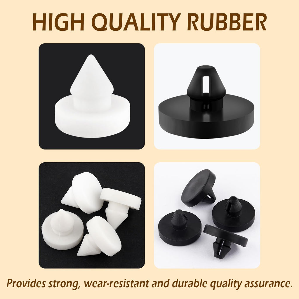 8PCS Rubber Brake Pedal Stop Pad A5701