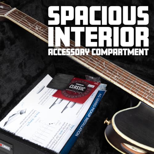 Hard-Shell Wood Case for Standard Electric Guitars U501