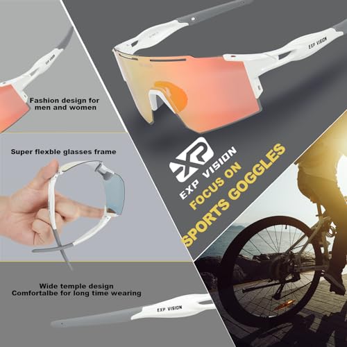 Polarized Cycling Glasses UV 400 Sports Sunglasses W71791