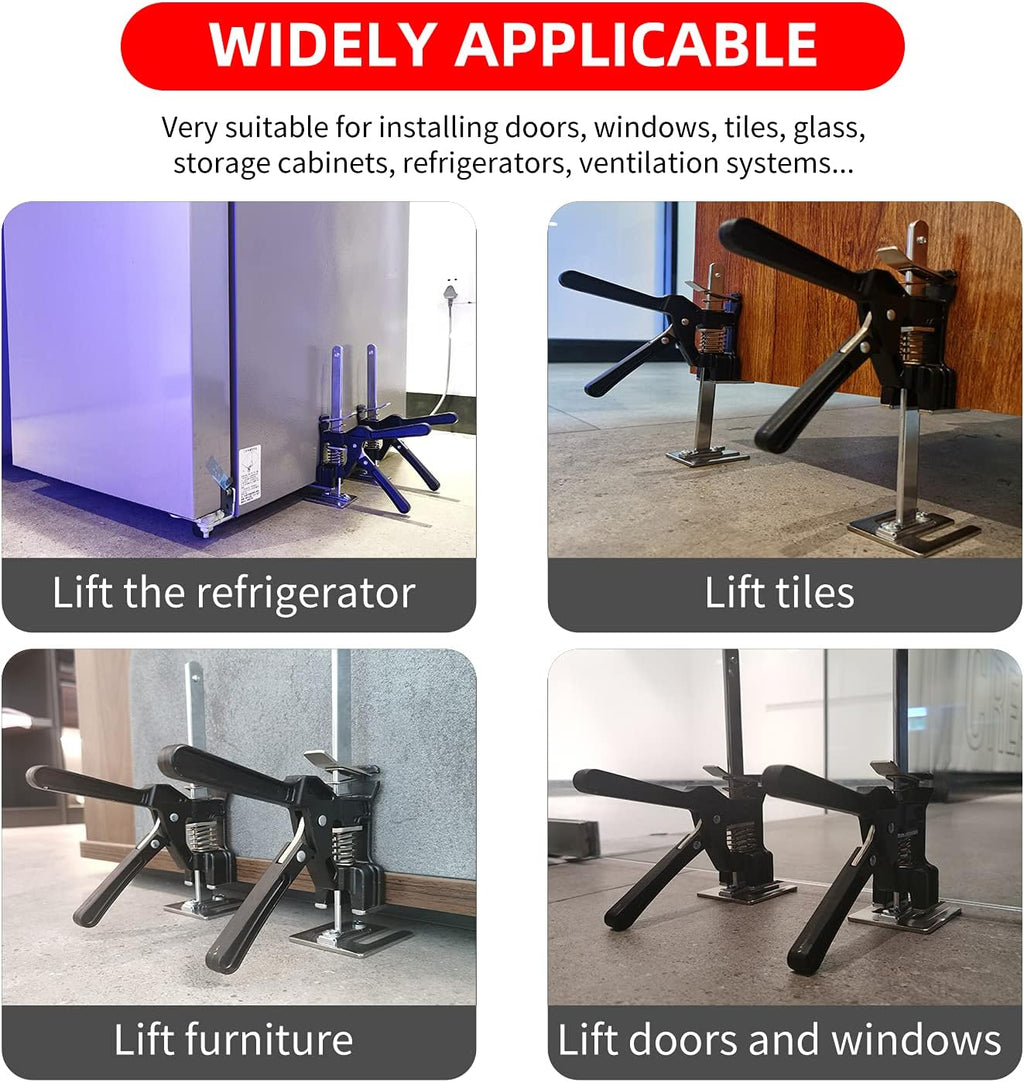 2 Pack Door Panel Lifting Cabinet Jack U3582