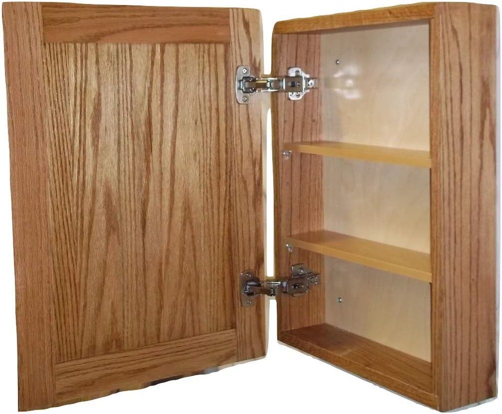 Oak Medicine Cabinet I960