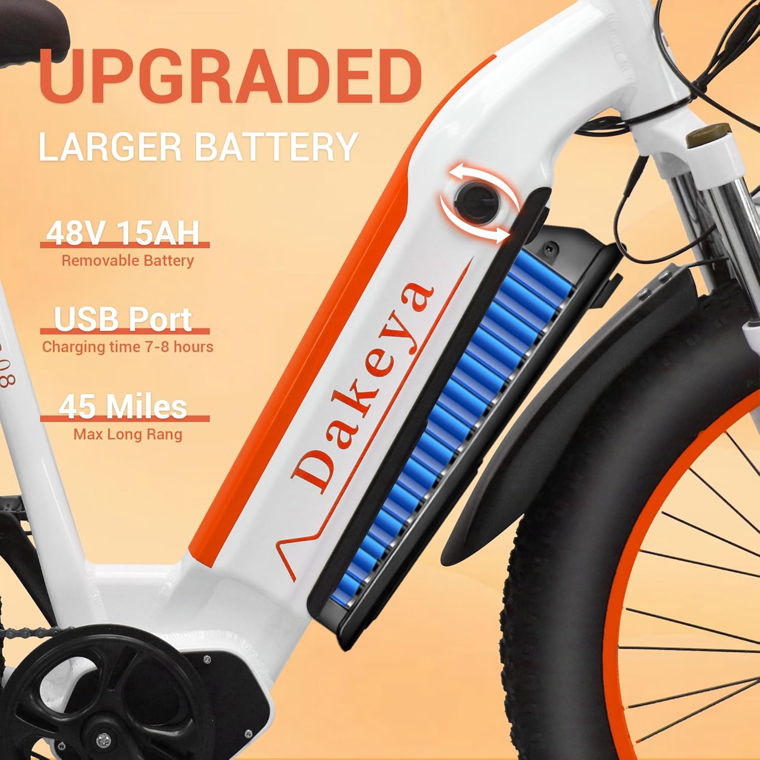 1000W Brushless Motor 7-Speed 48V 15AH Battery 26" x 4.0 Fat Tire Electric Bike P768