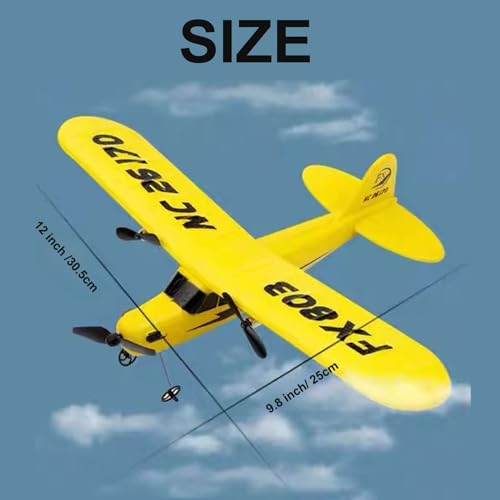Yellow 2.4GHz Remote Control Airplane E203657