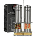 Battery Operated Electric Salt and Pepper Grinder Set D122