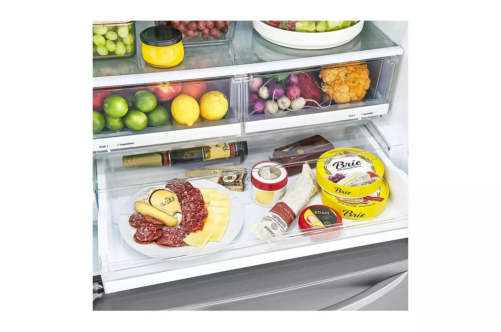 33" Wide 25.1 Cu. Ft. French Door Refrigerator X15043