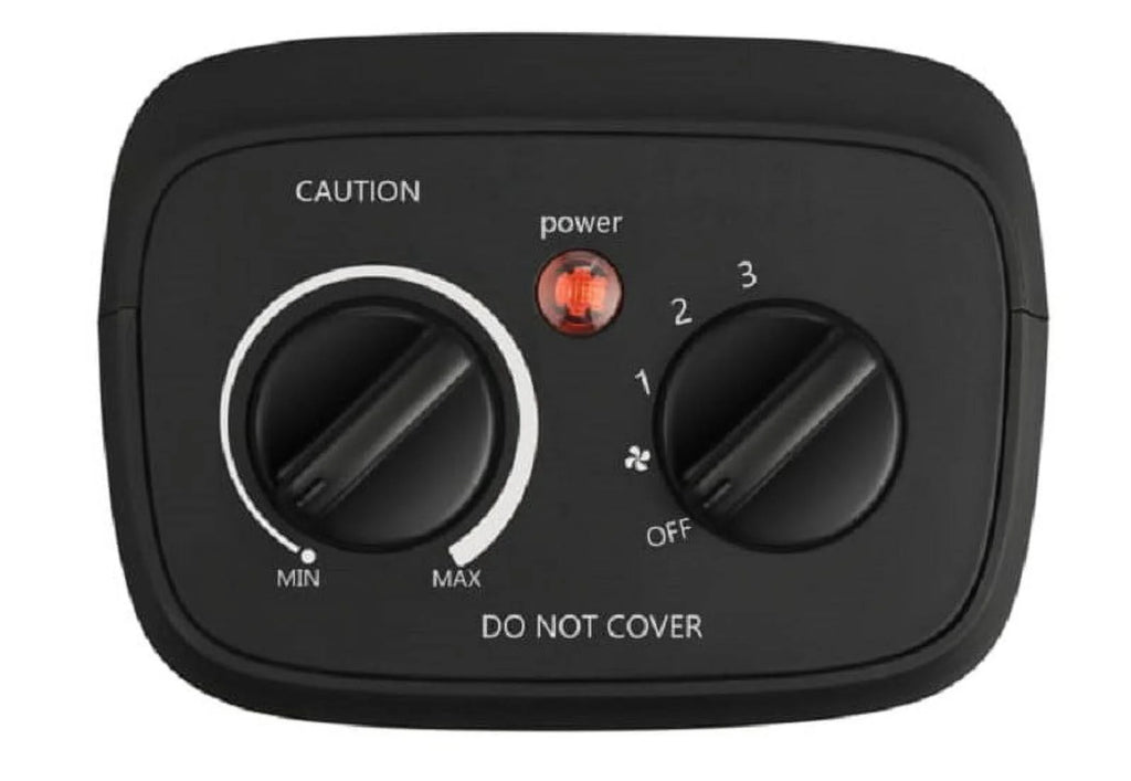 Black Ceramic Electric Space Heater I2060