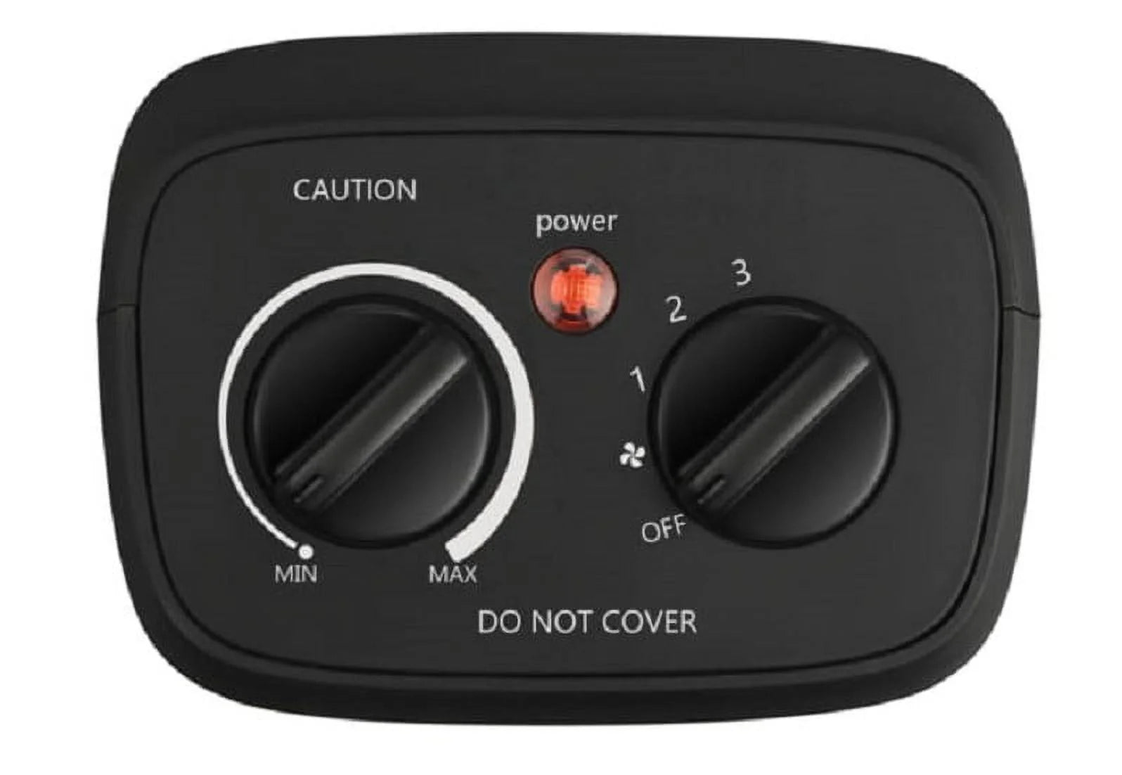 Black Ceramic Electric Space Heater I2060