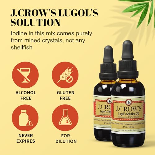 2% Lugol's Solution of Iodine 2oz Y6050