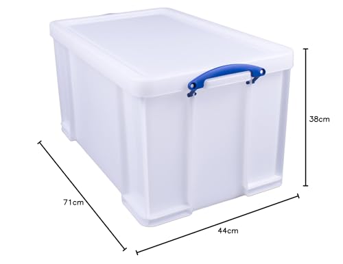 Plastic Storage Box 64 Litre White U13423