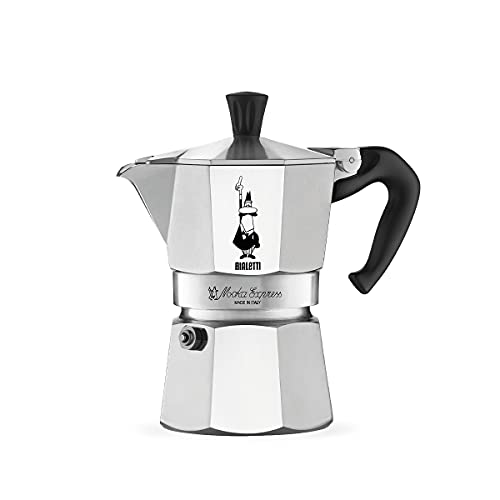 Silver Aluminium Moka Pot 1 Cup N856