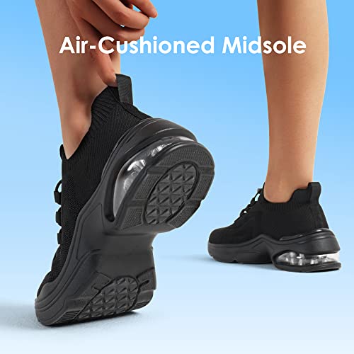Slip-on Air Cushion Slip Resistant Walking Sneakers P9578