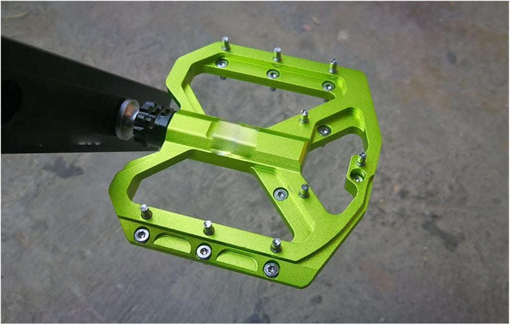 Blue Alloy Bike Pedals 9/16" 3 Bearings C826427