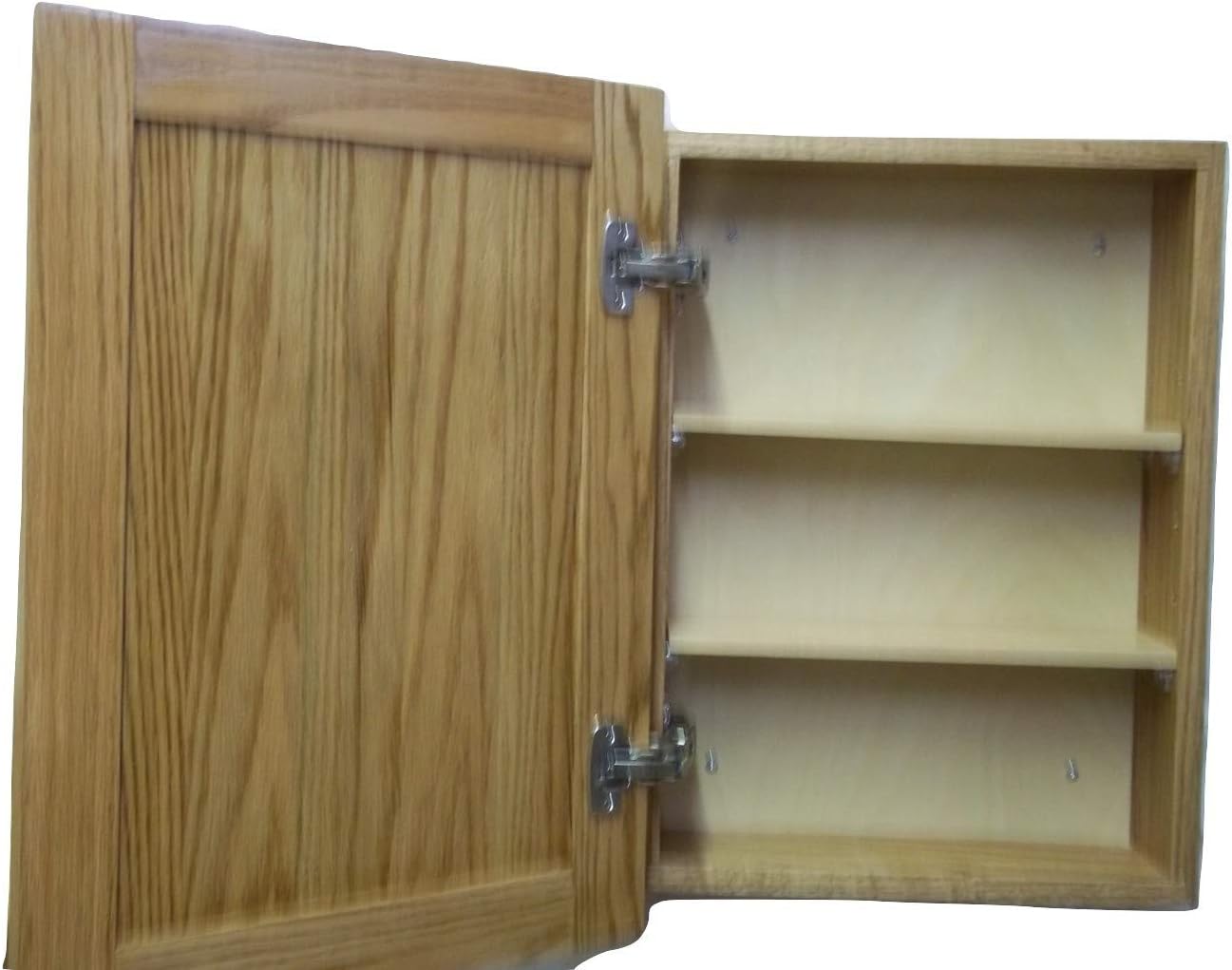 Oak Medicine Cabinet I960