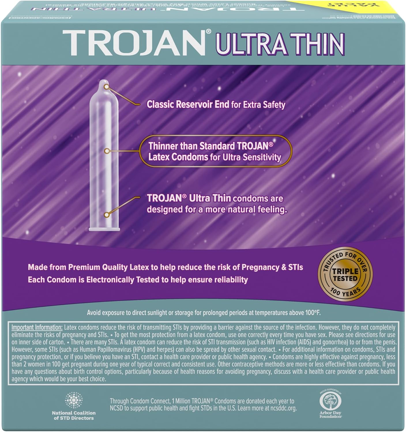 36 Count and 12 Count Condoms Value Bundle U367