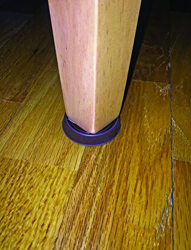 1-3/4-Inch Round Rubber Furniture Cups, 4-Pack Q8798