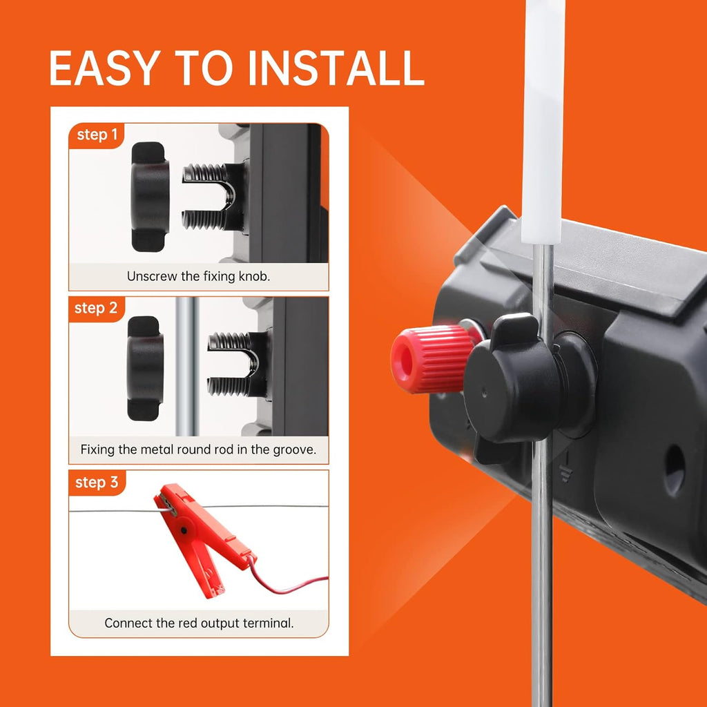 Solar Electric Fence Charger U4129