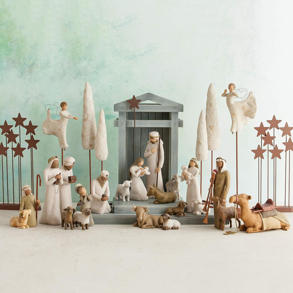 3-piece set hand-painted nativity figures X7961