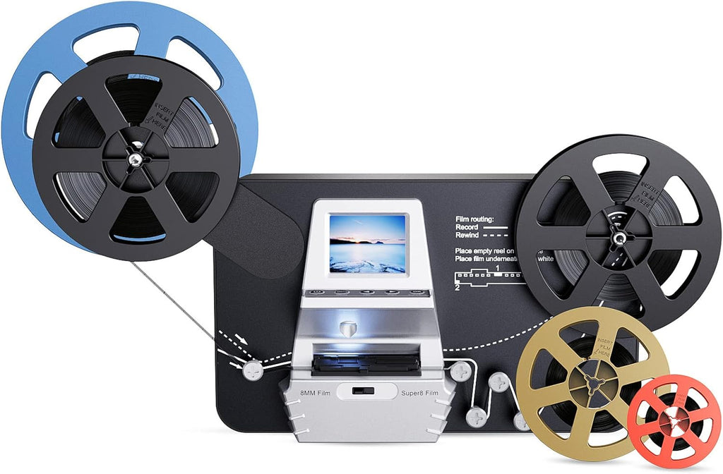 8mm Super 8 Film Scanner Converter with 2.4 LCD Q790123