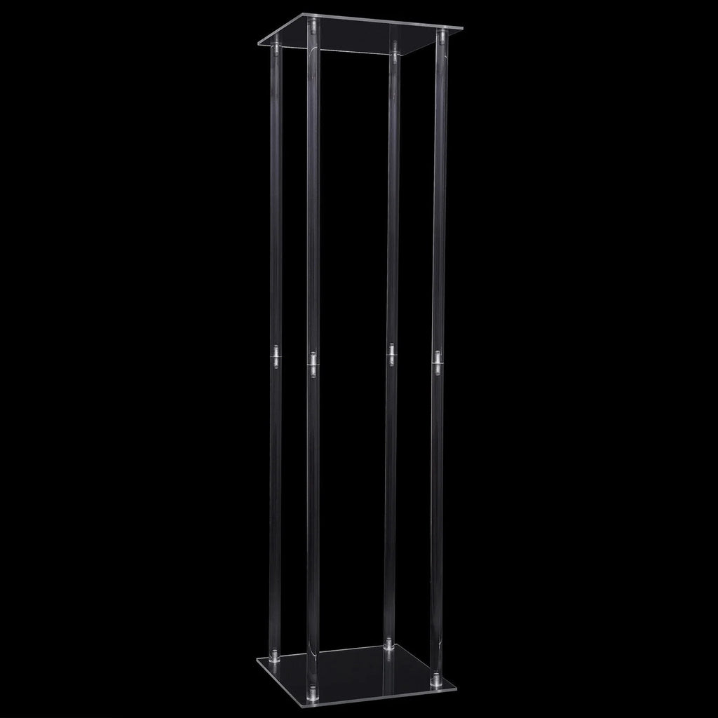 Clear Acrylic Flower Stand Z8748