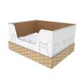 Silica Litter with Disposable Cat Litter Box P29856