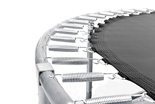 12FT 14FT 15FT 16FT Trampoline with Basketball Hoop, Ladder and Safety Enclosure Net F50251
