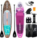 Inflatable Stand Up Paddle Board with Backpack, Pump, Paddle, Leash N55417