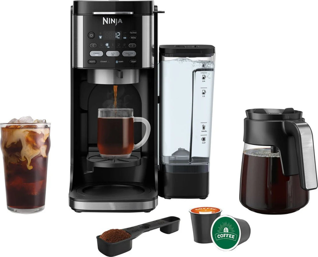 DualBrew XL Grounds & Pods Hot & Iced Coffee Maker I410
