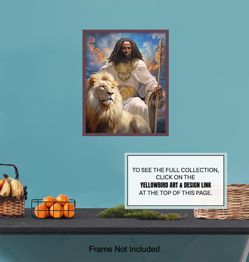 African American Wall Decor - Black Art - Inspirational Wall Art - Christian Home Decor - Religious Gift - Picture Poster Print G398625