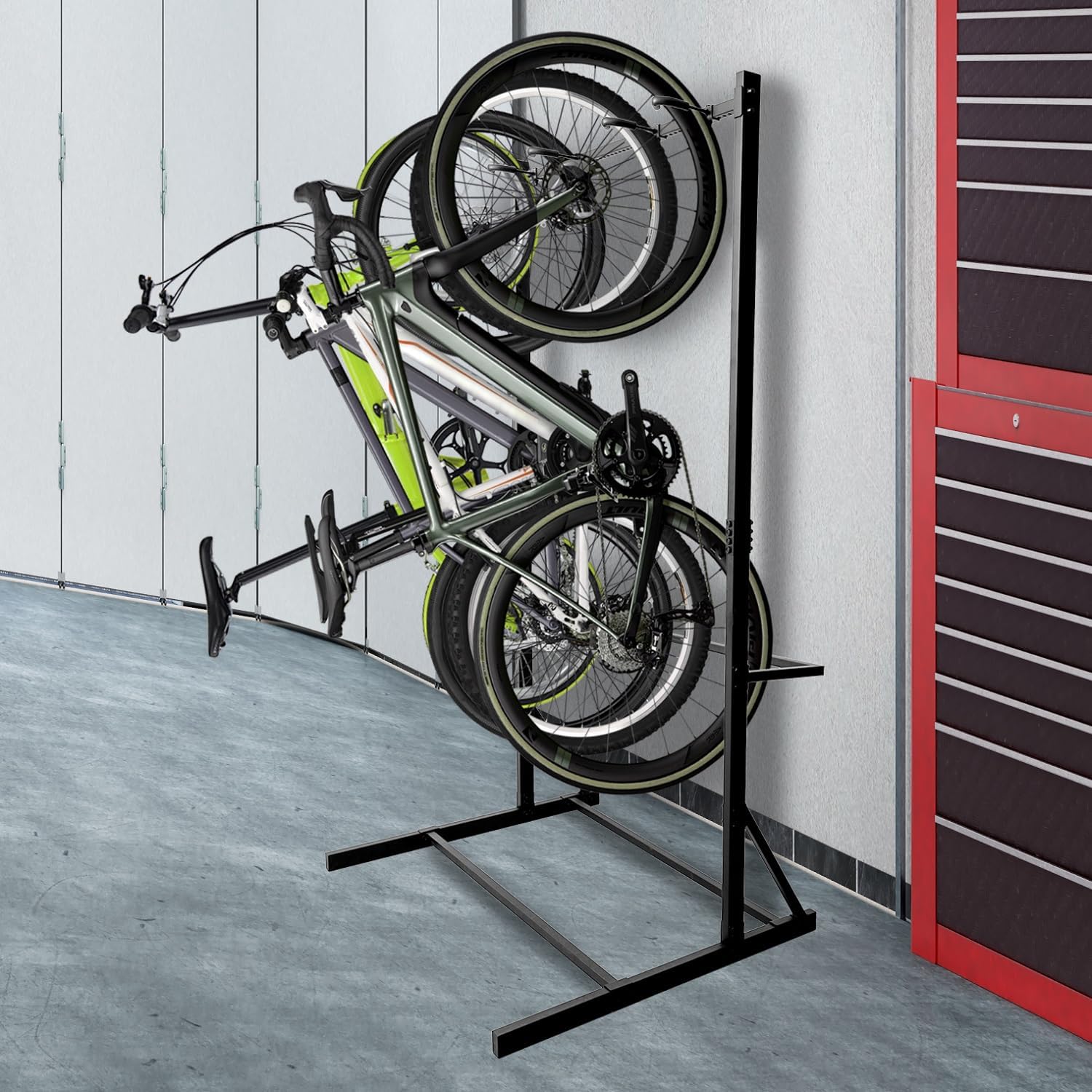 Freestanding Steel Bike Rack for 5 Bikes S631109