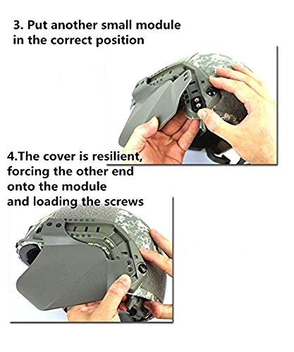 Soft Rubber Ear Protector Covers for Helmet Rail K637108
