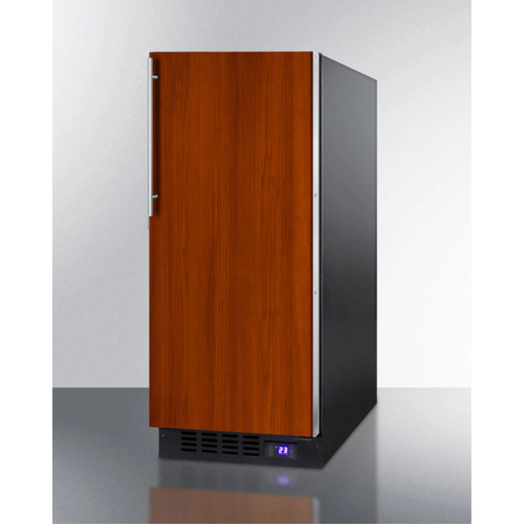 15" wide frost-free freezer with integrated door frame X487