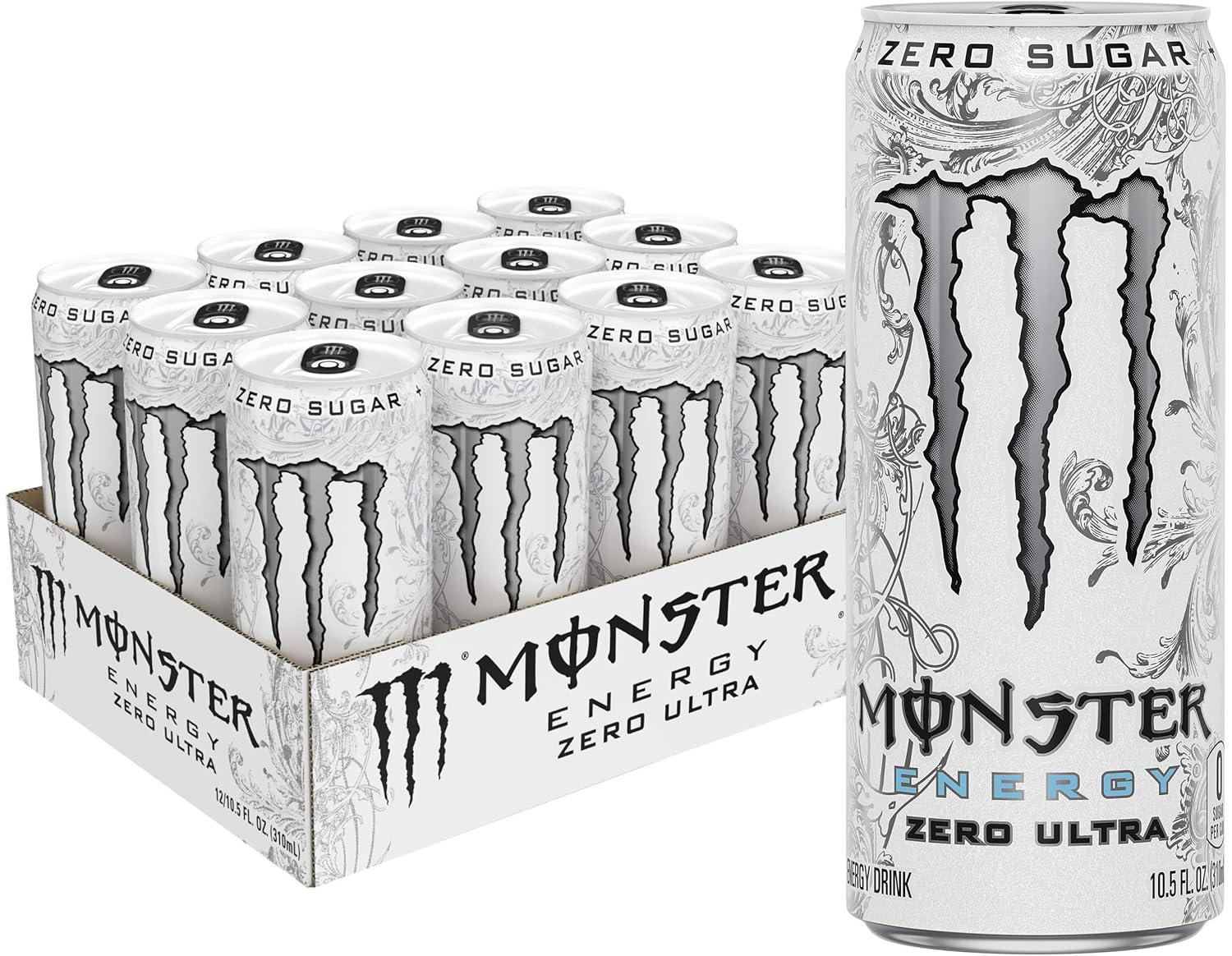 Sugar Free Energy Drink, 10.5 Ounce (Pack of 12) I960