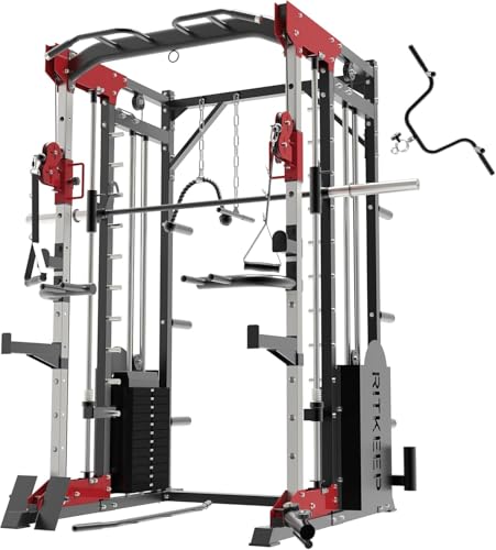 Smith Machine with 320lb Weight Stack C636