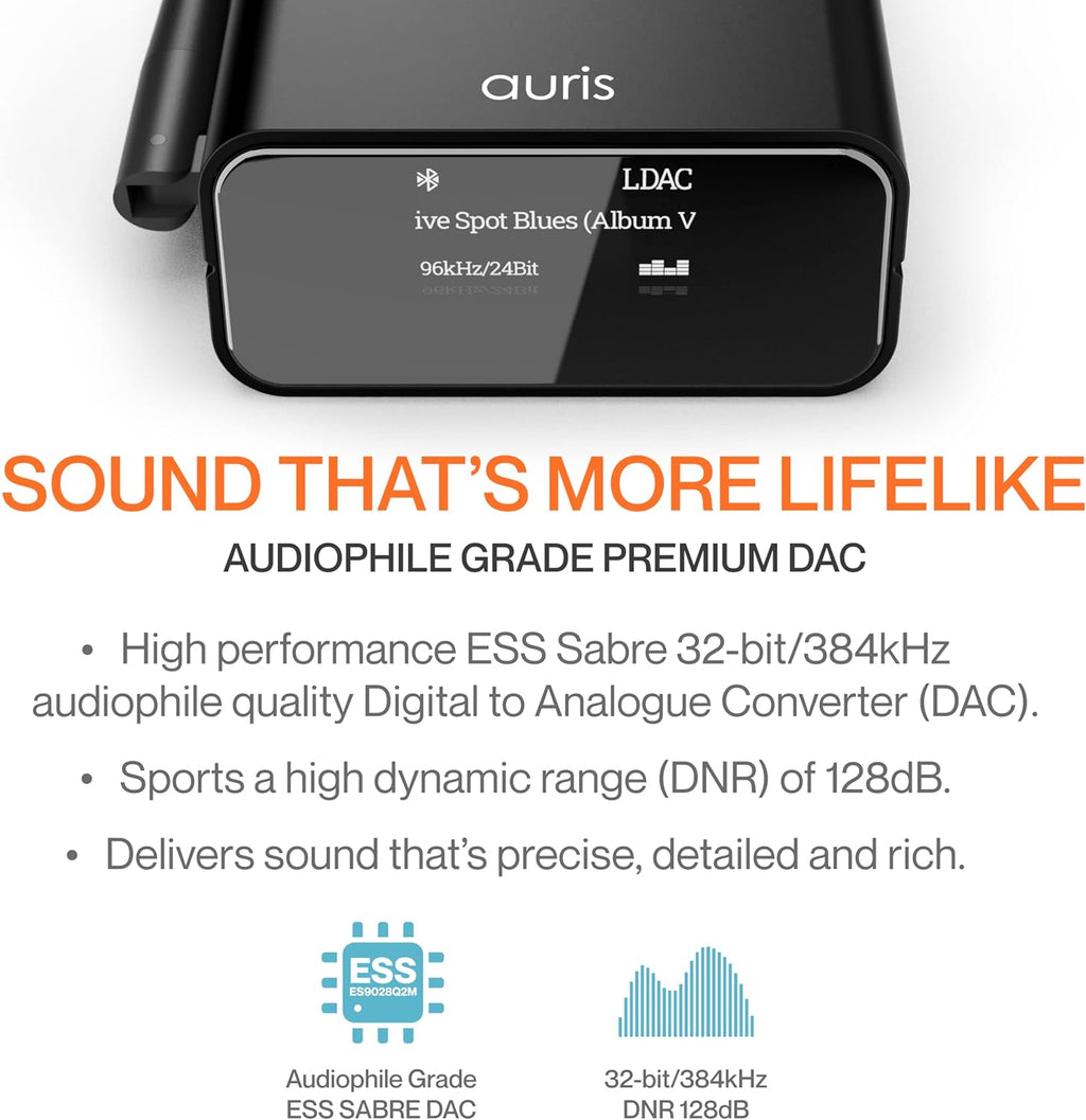 Bluetooth 5.0 Music Receiver with OLED Display Y799