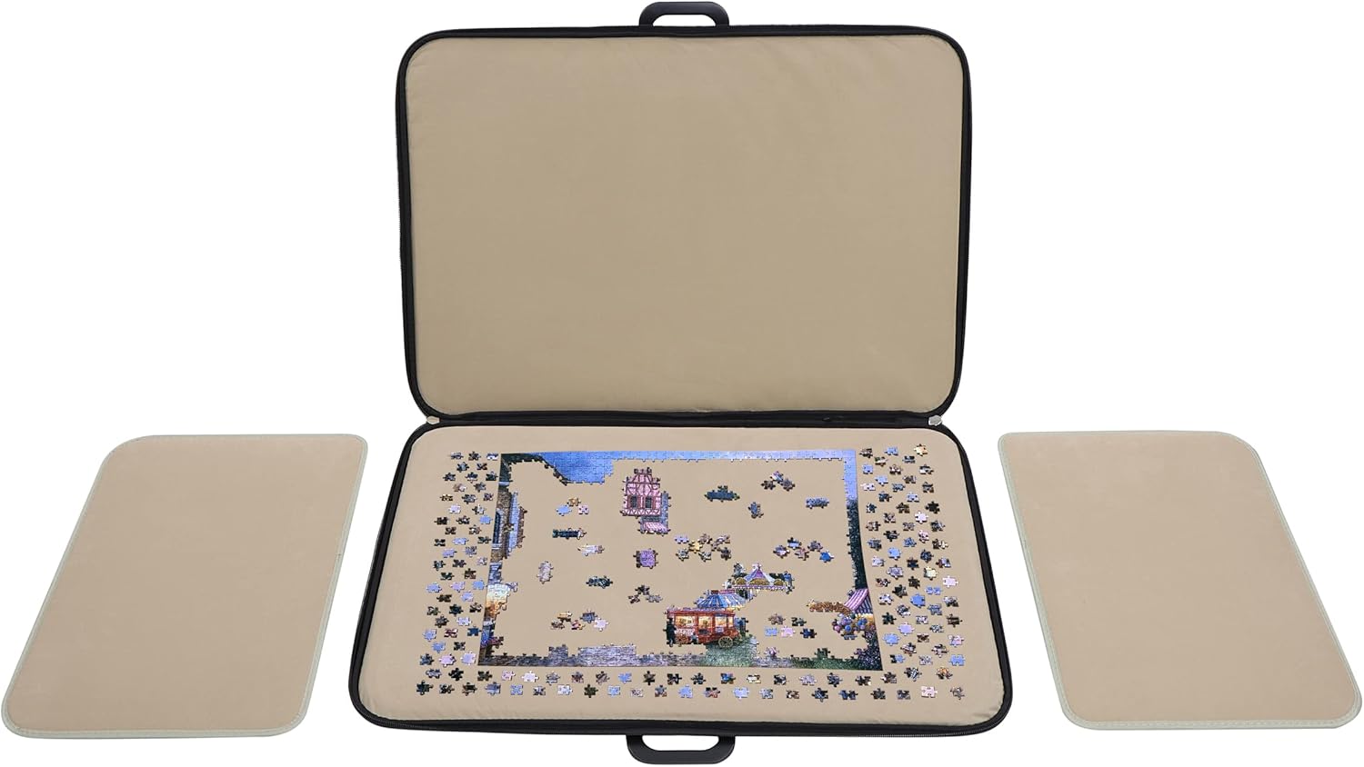 Portable 1000pc Jigsaw Puzzle Carry Case with Puzzle Mat T67988