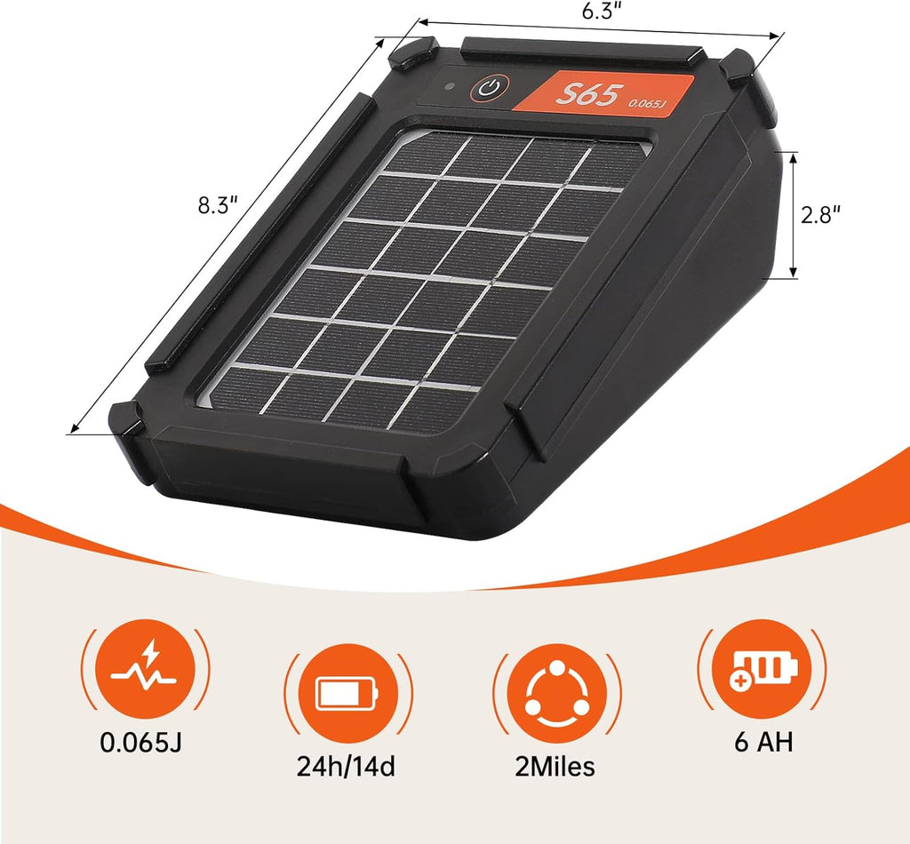 Solar Electric Fence Charger U4129