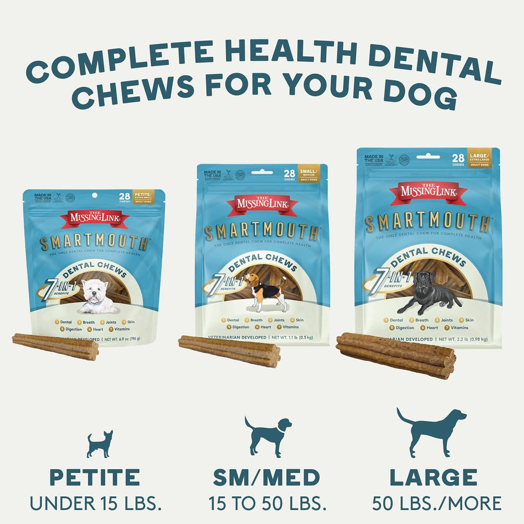Petite/XS 28 Ct Dental Chew Treats U11014