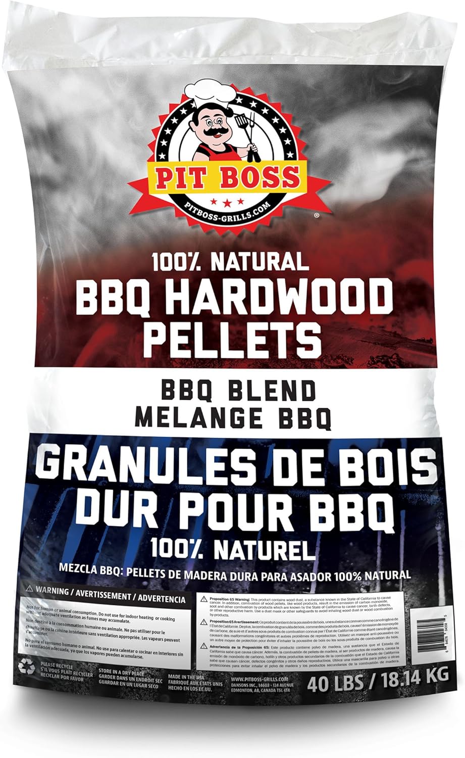 40 lb. Competition Blend BBQ Wood Pellets W115613