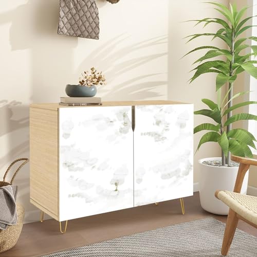 2 Doors Sideboard Cabinet with Golden Veins K346