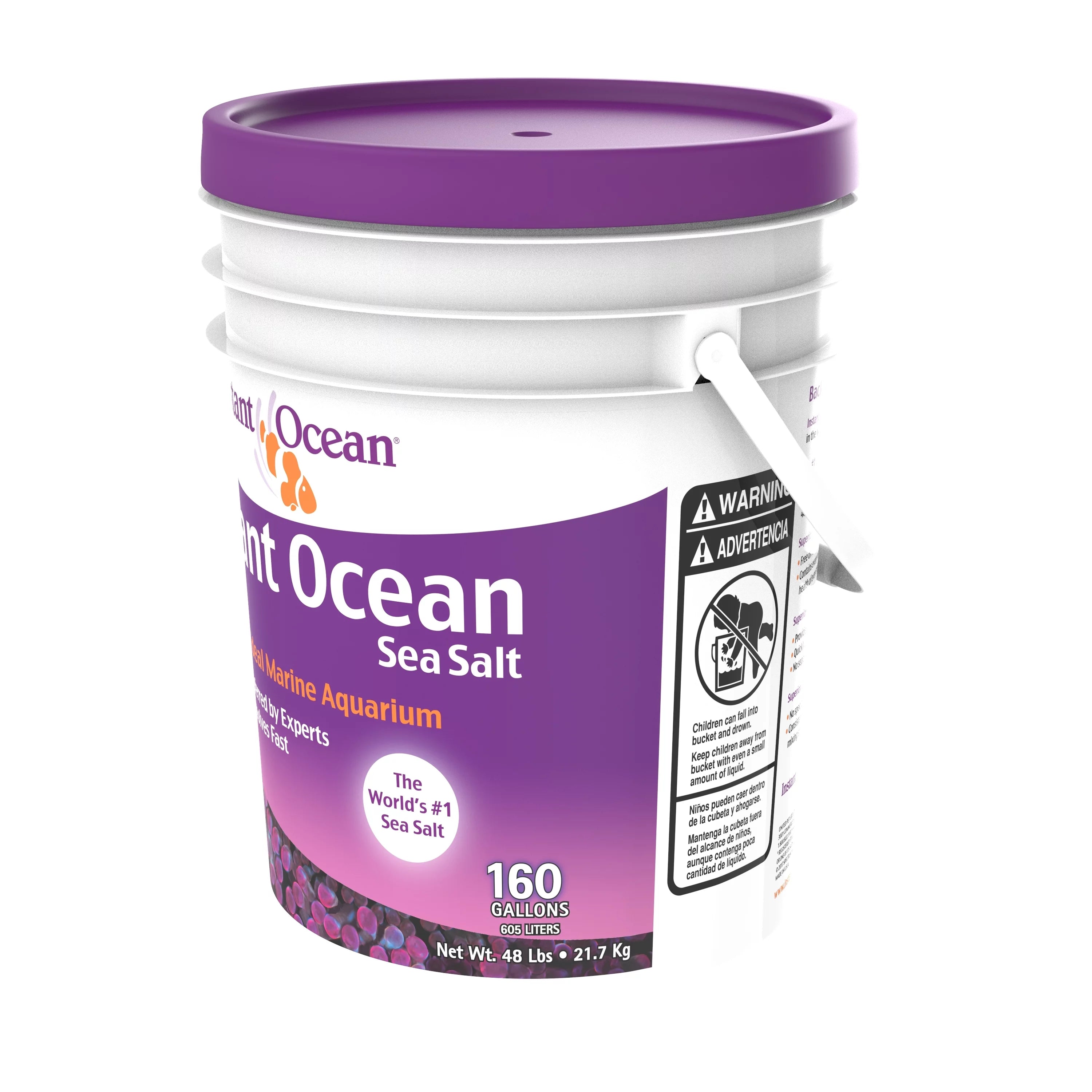 160 gal Sea Salt for Marine Aquariums Y33272