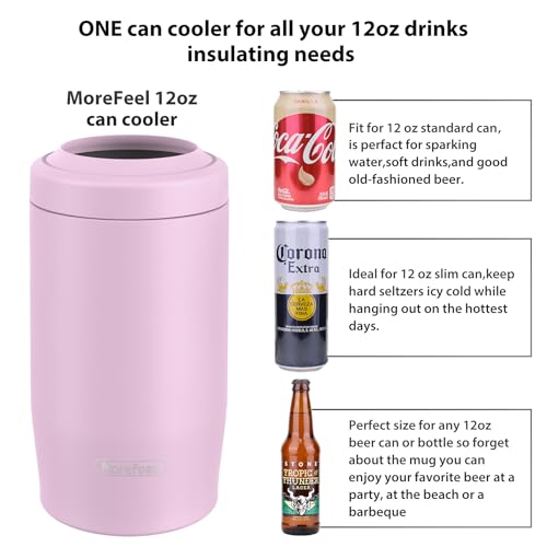 4-in-1 Double Wall Stainless Steel Insulated Can Holder (Black) D5152