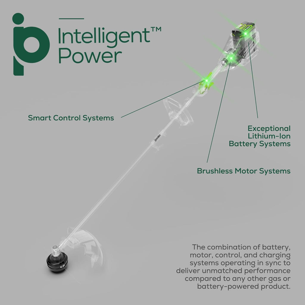 80V 16-Inch Brushless String Trimmer with 2.5Ah Battery and Rapid Charger G116020