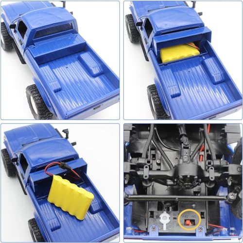 RC Crawler Truck, 4x4 Off-Road Rock Crawler, 2.4Ghz Remote Control Car Z149
