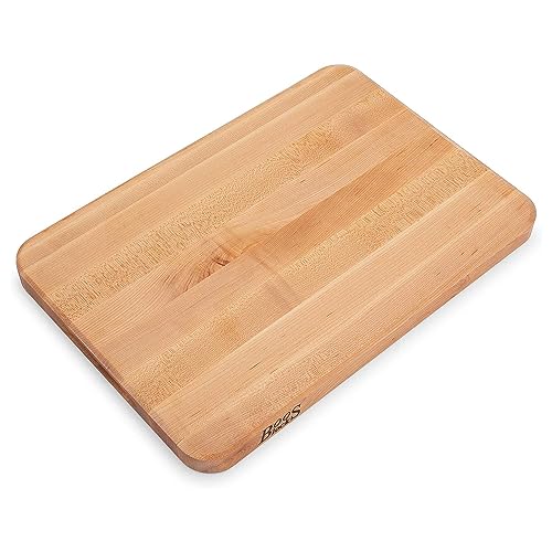 Reversible Wood Cutting Board, 18" x 12" x 1 1/4", Maple D135191