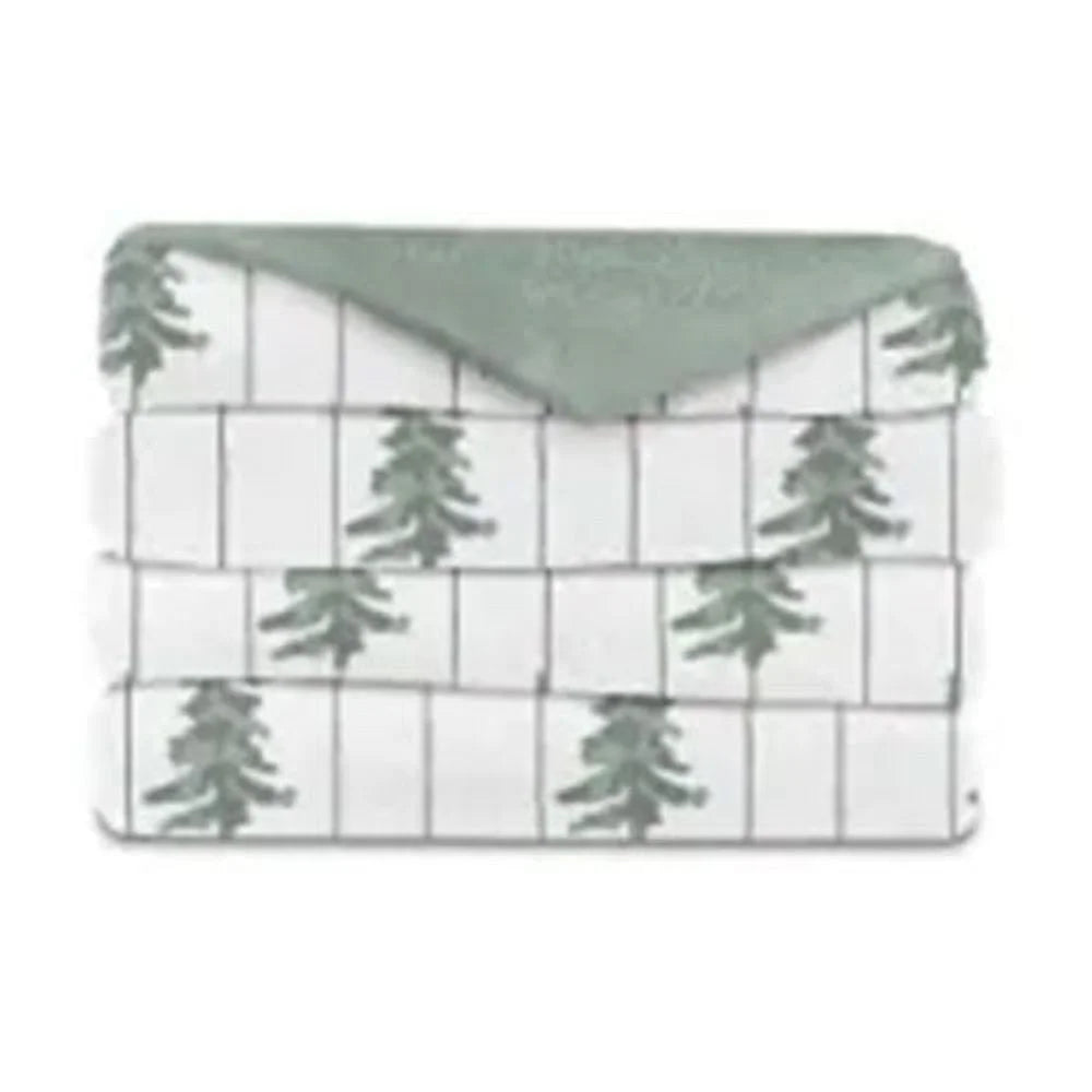 Microplush Electric Heated Throw Blanket Z530