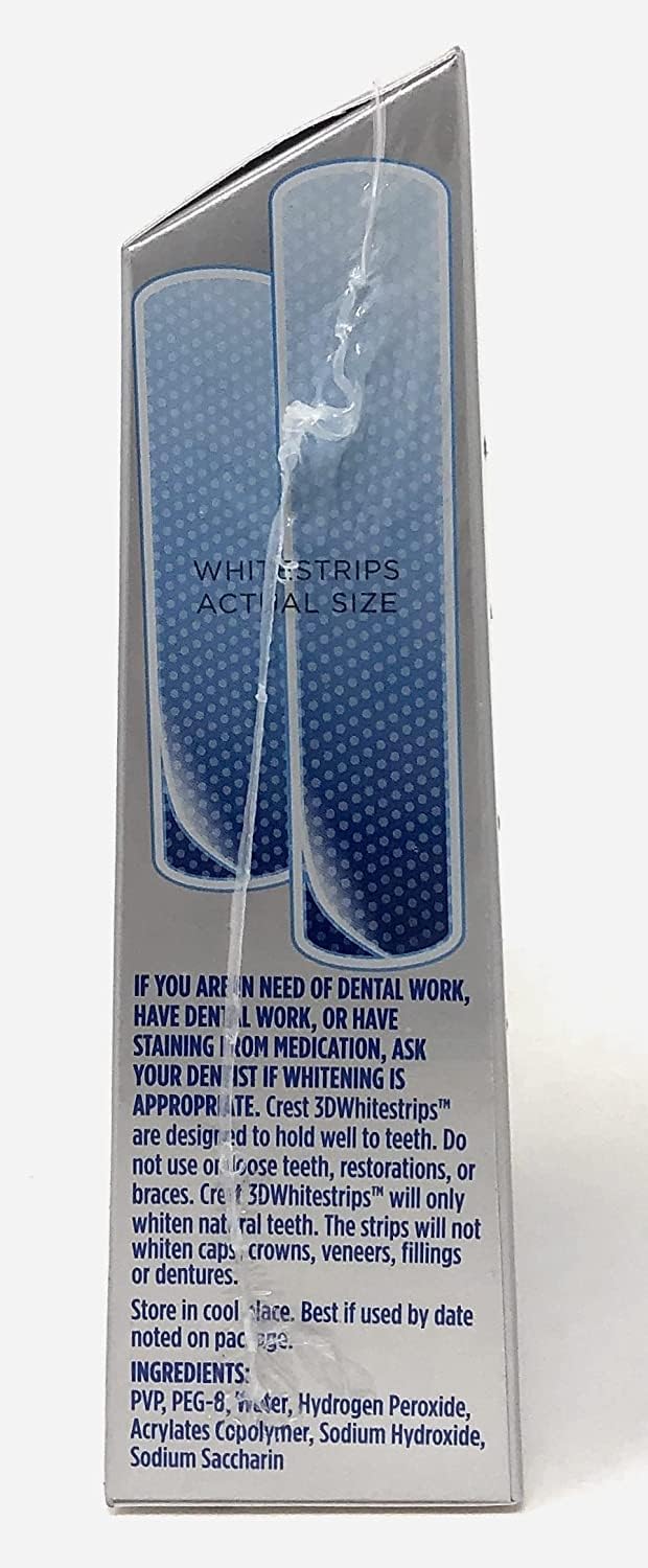 Teeth Whitening Strips, 7 Treatments, 14 Count X761